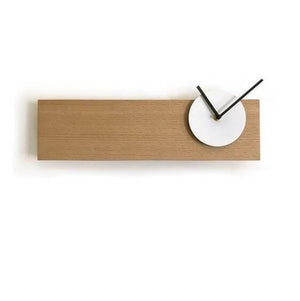 Fintan - Modern Wood Minimalist Clock | Bright & Plus.