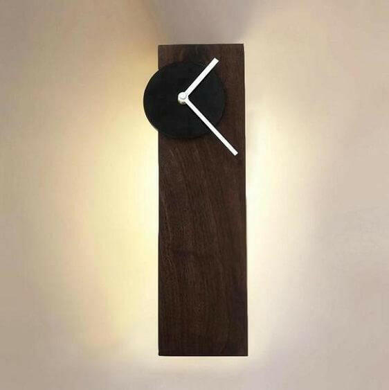 Fintan - Modern Wood Minimalist Clock | Bright & Plus.