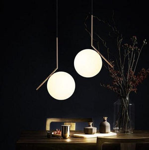 Flora-Pendant Sphere Lamps | Bright & Plus.