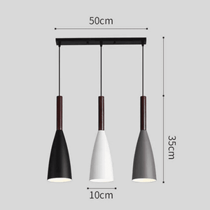 Flute Modern Minimalist Kitchen Pendant Light | Bright & Plus.