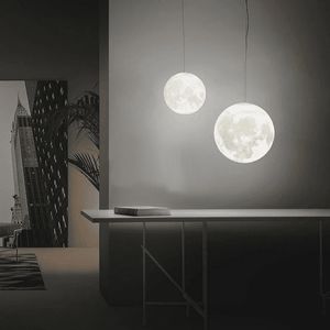 Full Moon 3D Hanging Lamp | Bright & Plus.
