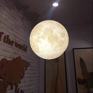 Full Moon 3D Hanging Lamp | Bright & Plus.