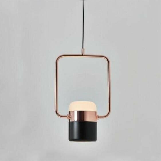 Galla - Modern Minimalist Framed Pendant Light | Bright & Plus.