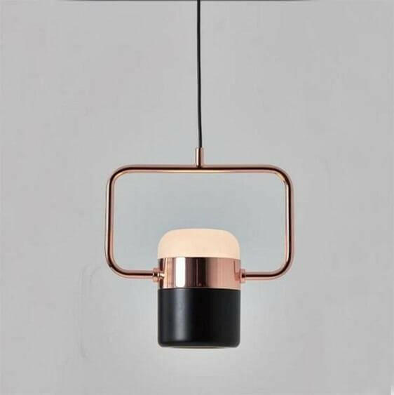 Galla - Modern Minimalist Framed Pendant Light | Bright & Plus.