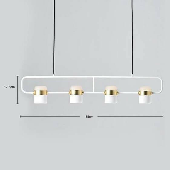 Galla - Modern Minimalist Framed Pendant Light | Bright & Plus.