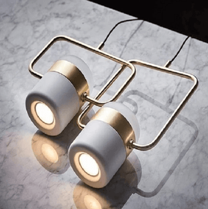 Galla - Modern Minimalist Framed Pendant Light | Bright & Plus.