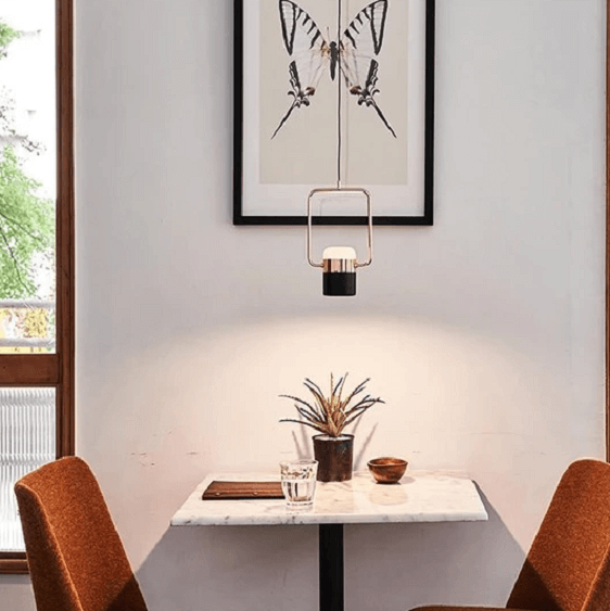 Galla - Modern Minimalist Framed Pendant Light | Bright & Plus.