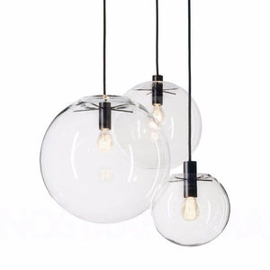 Glass Bubble Lamp Shade Pendant Light