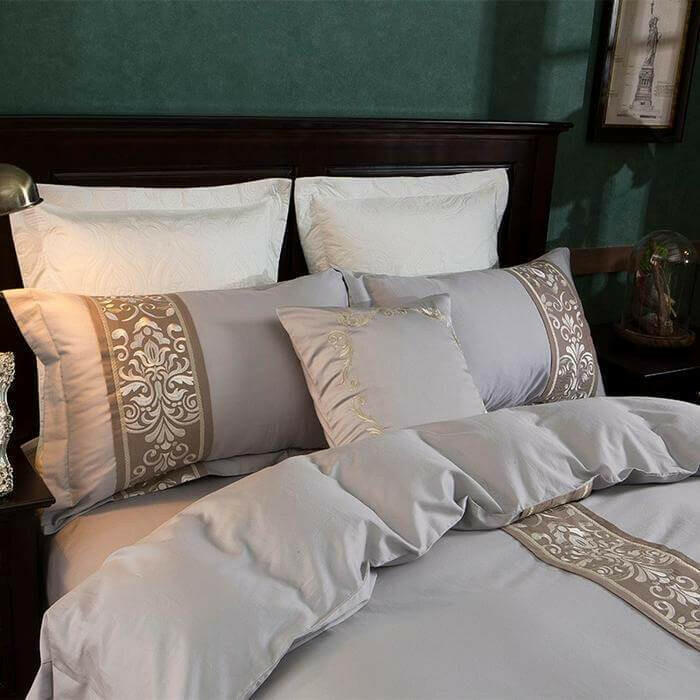 Great Giza Duvet Cover Set (Egyptian Cotton) | Bright & Plus.