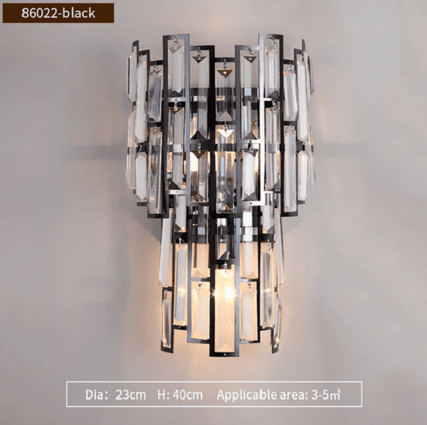 Gredel - Déco Iron and Glass Wall Lamp