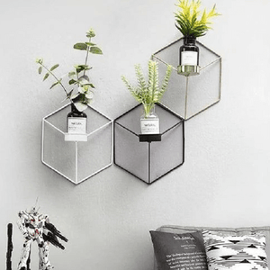 Hex - Modern Nordic Planter Shelves | Bright & Plus.