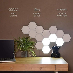 HexWall-Modular Touch Wall Panels | Bright & Plus.