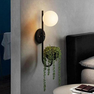 Hiram - Modern Nordic Planter Lamp | Bright & Plus.