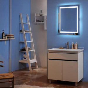 Hodge - Touch Screen Backlit Light Frame Mirror | Bright & Plus.