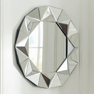 Isolde - Abstract Modern Mirror | Bright & Plus.