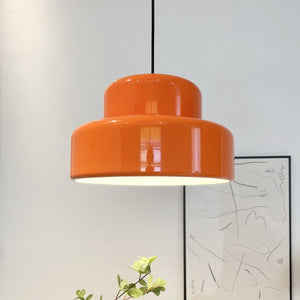Kadri Retro Orange LED Pendant Light