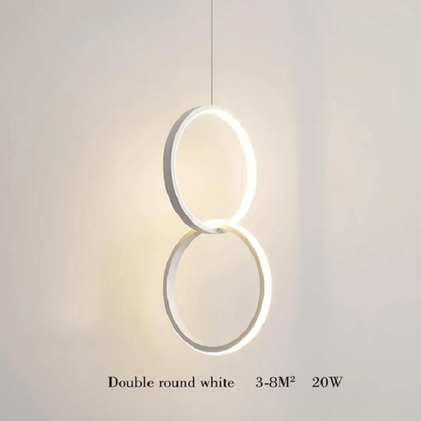 Kavita - Circular LED Hanging Light | Bright & Plus.