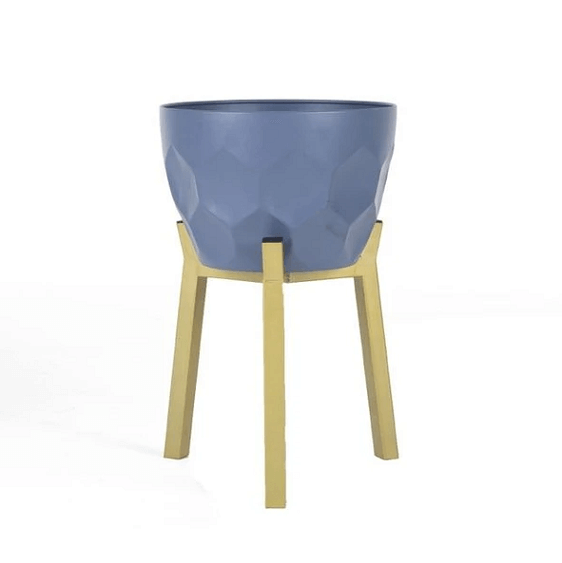 Koa - Geometric Modern Nordic Planter with Stand | Bright & Plus.