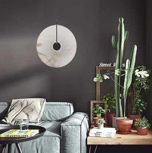 Lalula - Marble Circular Wall Lamp | Bright & Plus.