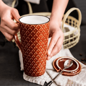 Large Ceramic Coffee Mug | Bright & Plus.