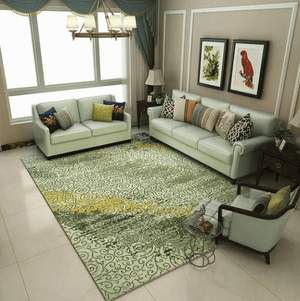 Large Modern Abstract Rug | Bright & Plus.