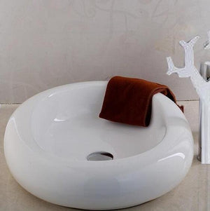 Lima - Porcelain Bathroom Wash Basin | Bright & Plus.