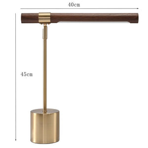 Linear Wood LED Table Lamp