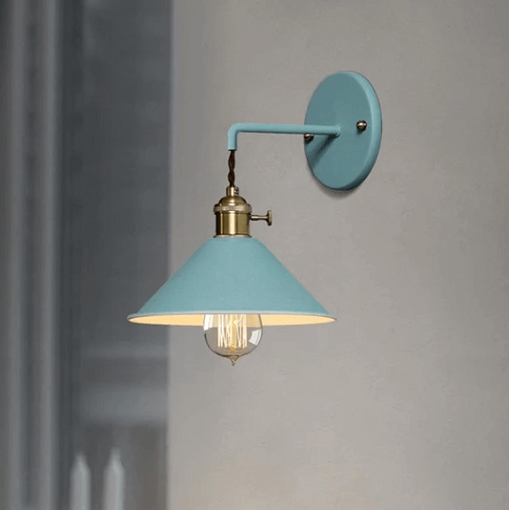 Linus - Vintage Plated Wall Lamp | Bright & Plus.