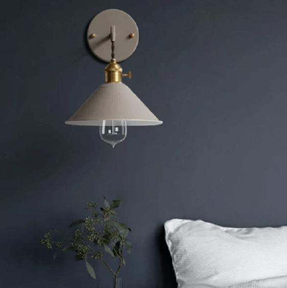 Linus - Vintage Plated Wall Lamp | Bright & Plus.