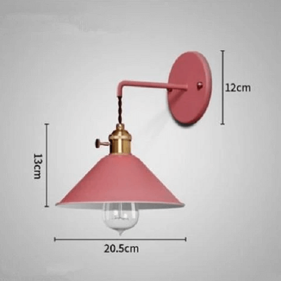 Linus - Vintage Plated Wall Lamp | Bright & Plus.