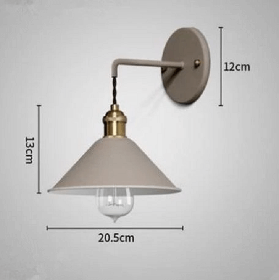Linus - Vintage Plated Wall Lamp | Bright & Plus.