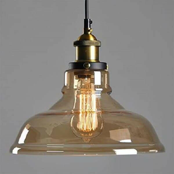 Loft Retro Glass Stone Pendant Lights | Bright & Plus.