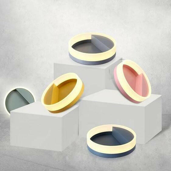 Macarone - Modern Nordic Round LED Wall Lamp | Bright & Plus.