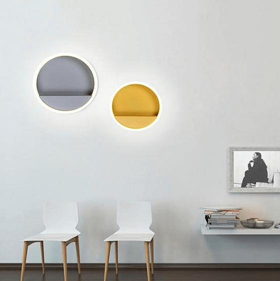 Macarone - Modern Nordic Round LED Wall Lamp | Bright & Plus.