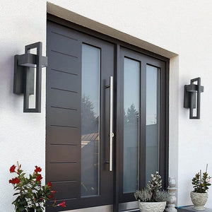 Mcphil - Black Stainless Steel Outdoor Wall Light