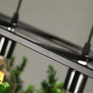 Metta - Wrought Iron Suspended Planter Lamp | Bright & Plus.