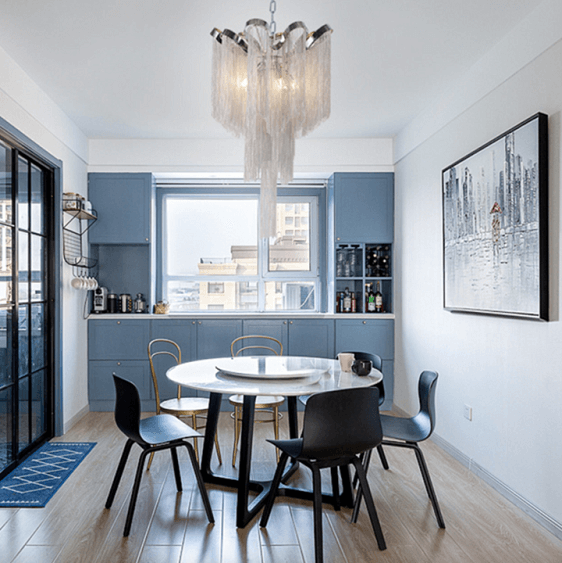 Moda Luxury Chain Chandelier | Bright & Plus.