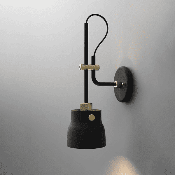 Modern Industrial Style Retractable Wall Lamp