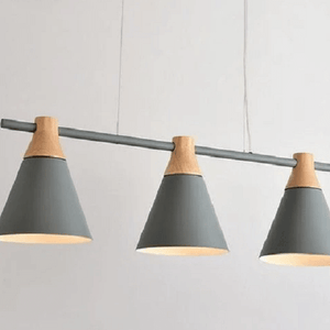 Modern Nordic Linear Hanging Lamps | Bright & Plus.