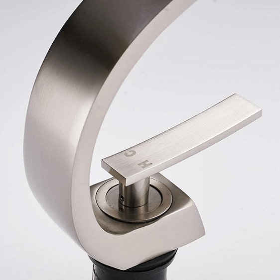 Modern Crane Design Single Handle Basin Faucet | Bright & Plus.