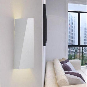 Modern Geometric Wall Lamp | Bright & Plus.
