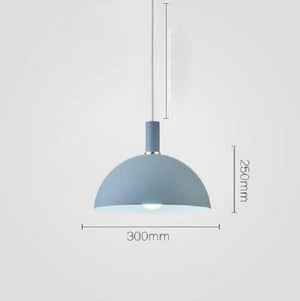 Modern Nordic Round Lampshade Hanging Light | Bright & Plus.