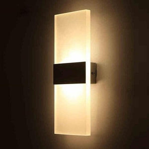 Modern Strip Acrylic LED Wall Lamp | Bright & Plus.
