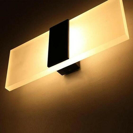 Modern Strip Acrylic LED Wall Lamp | Bright & Plus.
