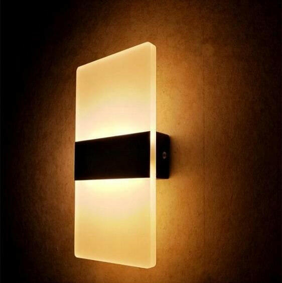 Modern Strip Acrylic LED Wall Lamp | Bright & Plus.