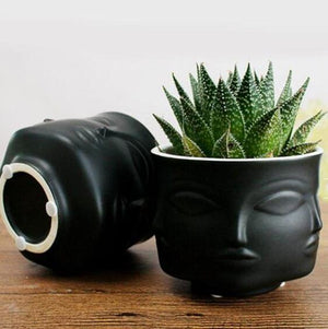 Nakia - Modern Nordic Ceramic Planter Vase | Bright & Plus.