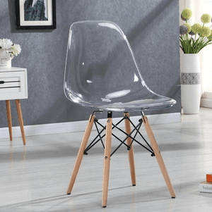 Nola - Transparent Modern Chair | Bright & Plus.