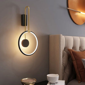 Nordic Glow - Modern LED Wall Sconce for Bedside, Living Room, and Staircase Lighting