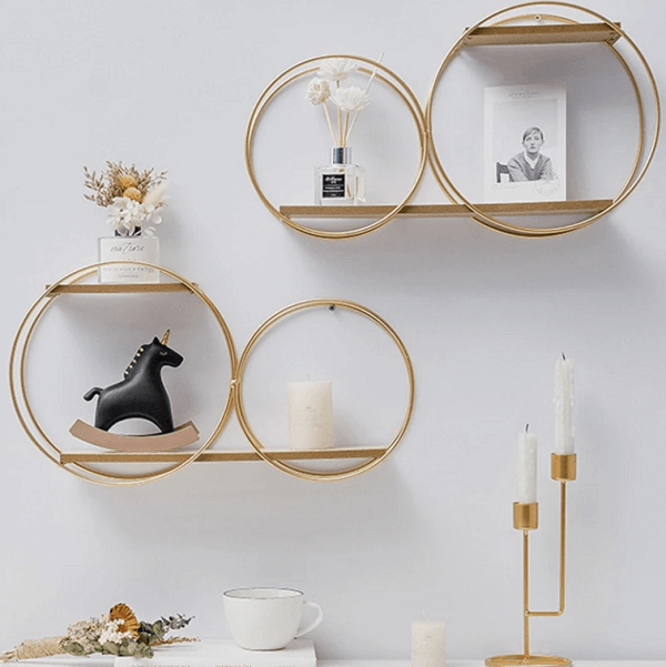 Nordic Iron Wall Shelf | Bright & Plus.