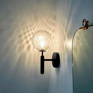 Nostra Minimalist Glass Wall Light | Bright & Plus.